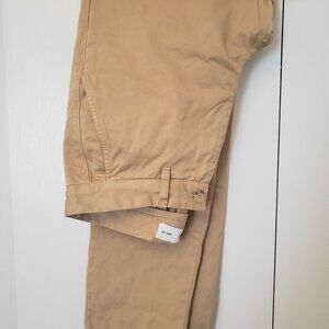 Isto light khaki chinos - like new
